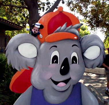Mickey and Koala