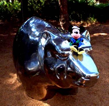 Mickey and Polar Bear