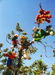 Tigger and friends in the tree